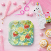 Fruit Splash Papieren Bordje (Feest)
