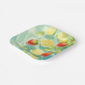 Fruit Splash Papieren Bordje (Gebogen)