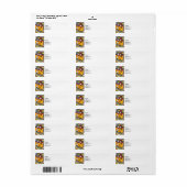Fruit stand Hoboken NJ Etiket (Full Sheet)