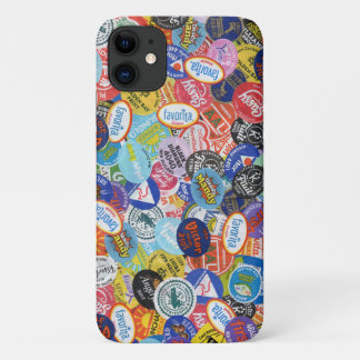 Fruit Sticker Montage Patroon Case-Mate iPhone Case