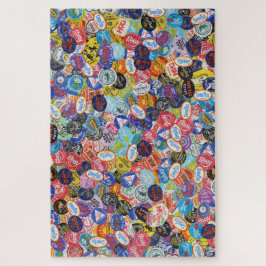 Fruit Sticker Montage Patroon Legpuzzel