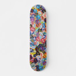 Fruit Sticker Montage Patroon Persoonlijk Skateboard
