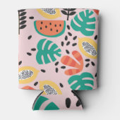 Fruit Stijlvol:  patroonontwerp. Blikjeskoeler (Voorkant)