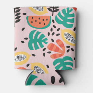 Fruit Stijlvol:  patroonontwerp. Blikjeskoeler