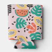 Fruit Stijlvol:  patroonontwerp. Blikjeskoeler (Achterkant)