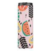 Fruit Stijlvol: patroonontwerp. Thermosbeker (Achterkant)