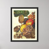 Fruit Still Life Framed Art - Kitchen Decor Canvas Afdruk (Voorkant)