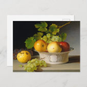 Fruit Still Life with Chinese Export Basket Briefkaart (Voorkant / Achterkant)