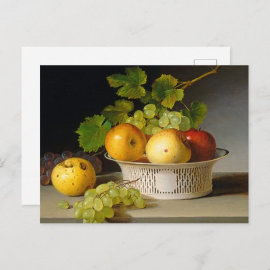 Fruit Still Life with Chinese Export Basket Briefkaart (Voorkant / Achterkant)