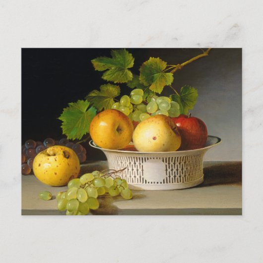 Fruit Still Life with Chinese Export Basket Briefkaart (Voorkant)