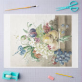 Fruit Stilleven Bloemen Ephemera Decoupage Tissuepapier (Craft)