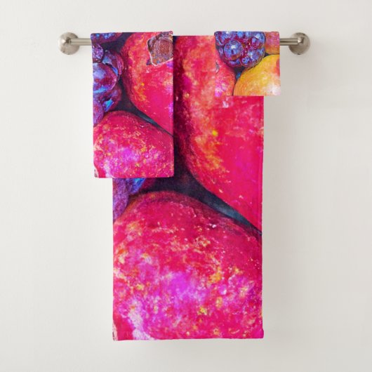Fruit Stilleven Kunst Bad Handdoek (Insitu)