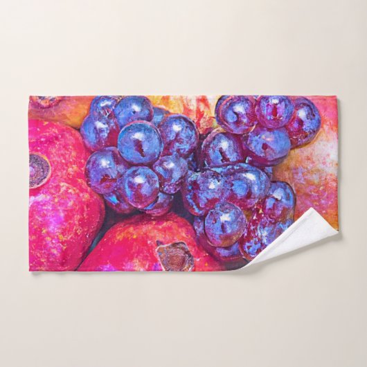 Fruit Stilleven Kunst Bad Handdoek (Handdoek)