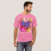 Fruit Stilleven Kunst T-shirt (Voorkant volledig)