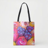 Fruit Stilleven Kunst Tote Bag (Voorkant)