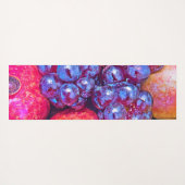 Fruit Stilleven Kunst Yogamat (Achterkant (horizontaal))