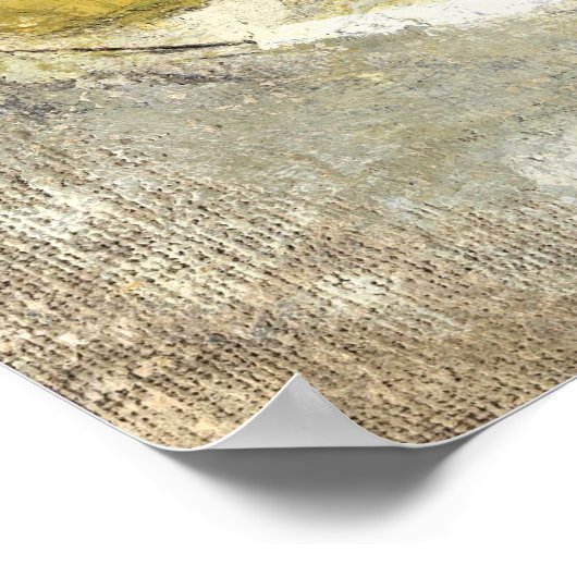 Fruit stilleven schilderen poster (Hoek)