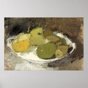 Fruit stilleven schilderen poster