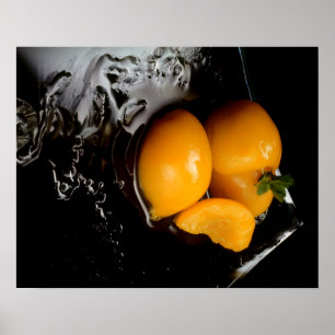 fruit stilleven Zwarte poster