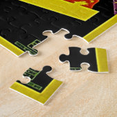 Fruit Store - Helderrood geel  WPA-Poster Legpuzzel (Zijkant)