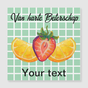 Fruit, Strawberry, orange, beterschap