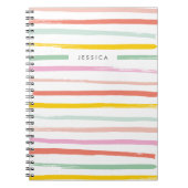 Fruit Stripes Journal - Watermeloen Notitieboek (Voorkant)