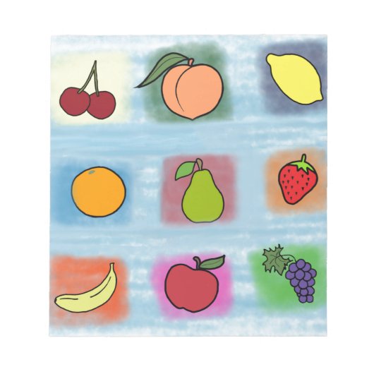 Fruit Surprise Notitieblok (Voorkant)