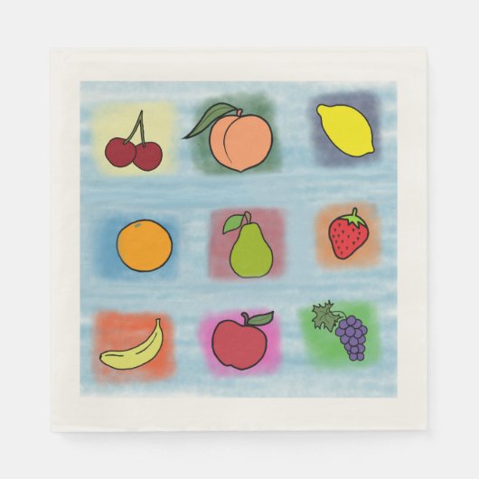 Fruit Surprise Servetten (Voorkant)