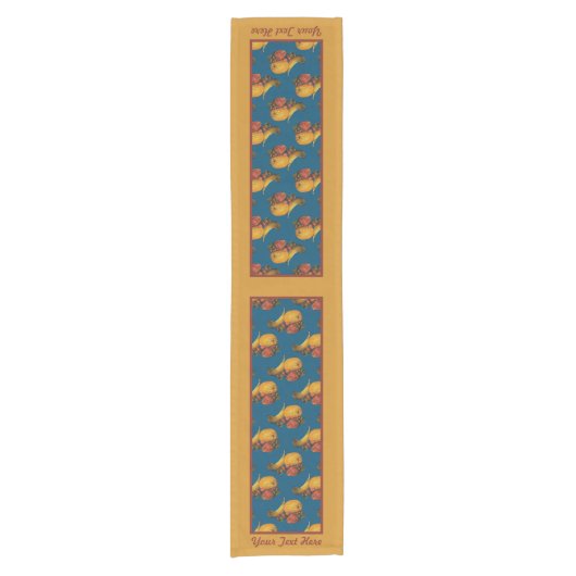 Fruit Table Runner Korte Tafelloper (Voorkant)
