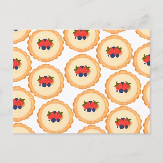 Fruit Tart Briefkaart (Voorkant)