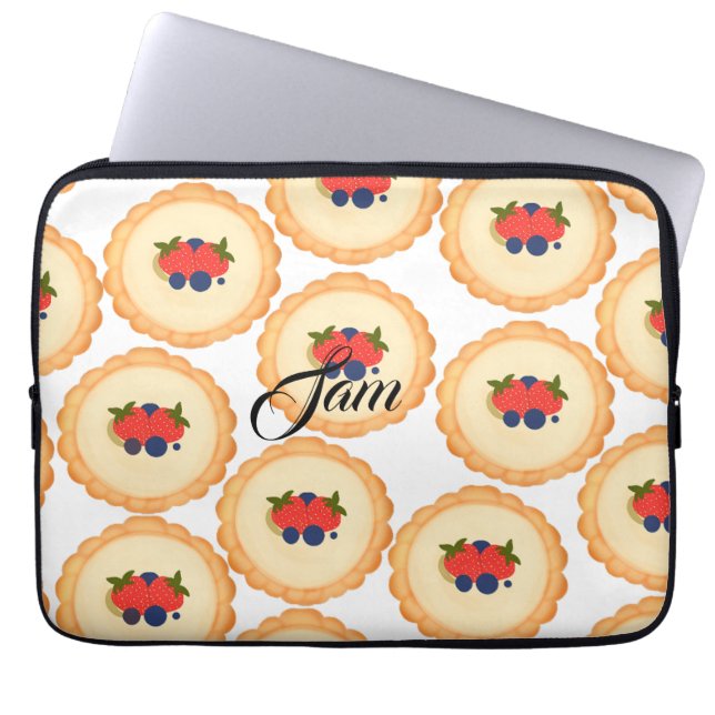 Fruit Tart Laptop Sleeve (Voorkant)
