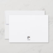 Fruit Tartlette Bedankt Kaart (Achterkant)