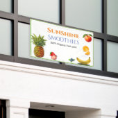Fruit Thema Bedrijf Spandoek (Buitenkant Gebouw)