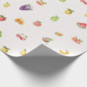 Fruit thema inpakpapier (Hoek)