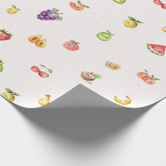 Fruit thema inpakpapier (Hoek)