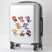 Fruit Theme Chibi Anime Stickers (Koffer)