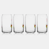 Fruit Theme Drinkware Set Blikvorm Glas (Rechts)