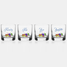 Fruit Theme Drinkware Set Whisky Glas