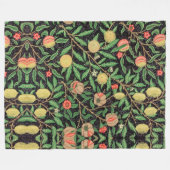 FRUIT TREE POMEGRANITE PATTERN FLEECE DEKEN (Voorkant (Horizontaal))
