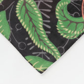 FRUIT TREE POMEGRANITE PATTERN FLEECE DEKEN (Hoek)