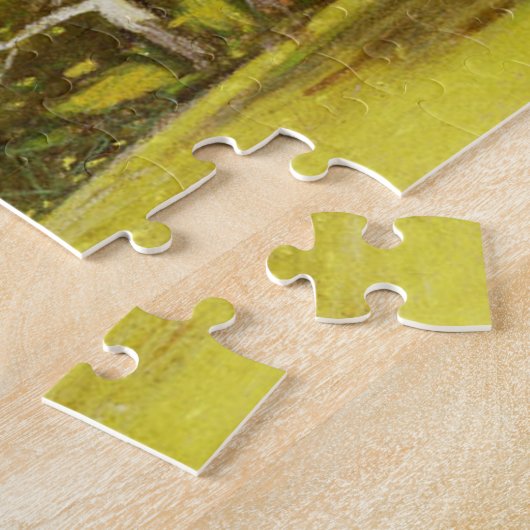 Fruit Trees Monet Fine Art Legpuzzel (Zijkant)