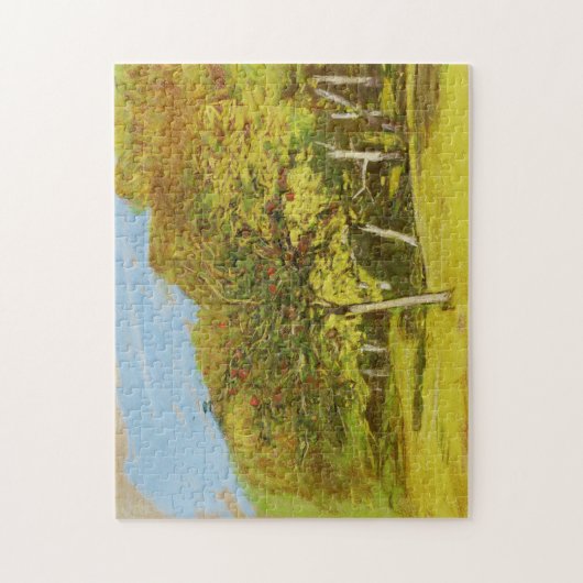 Fruit Trees Monet Fine Art Legpuzzel (Verticaal)