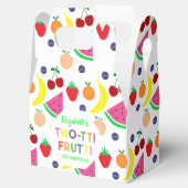 Fruit Two-tti Frutti 2de verjaardag Bedankdoosjes (Geopend)