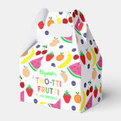 Fruit Two-tti Frutti 2de verjaardag Bedankdoosjes (Voorkant Zijde)