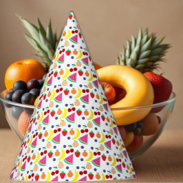 Fruit Two-tti Frutti 2de verjaardag Feesthoedjes
