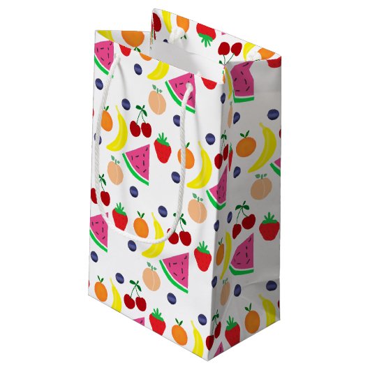 Fruit Two-tti Frutti 2de verjaardag Klein Cadeauzakje (Achterkant Gekanteld)