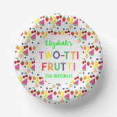 Fruit Two-tti Frutti 2de verjaardag Papieren Kommen (Voorkant)