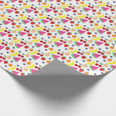 Fruit Two-tti Frutti 2e verjaardag Cadeaupapier (Hoek)
