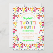 Fruit Two-tti Frutti 2e verjaardag Kaart (Voorkant)