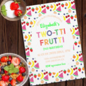 Fruit Two-tti Frutti 2e verjaardag Kaart